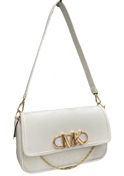 Mk Model Kadın İnce Zincirli Baget El Ve Omuz Çantası