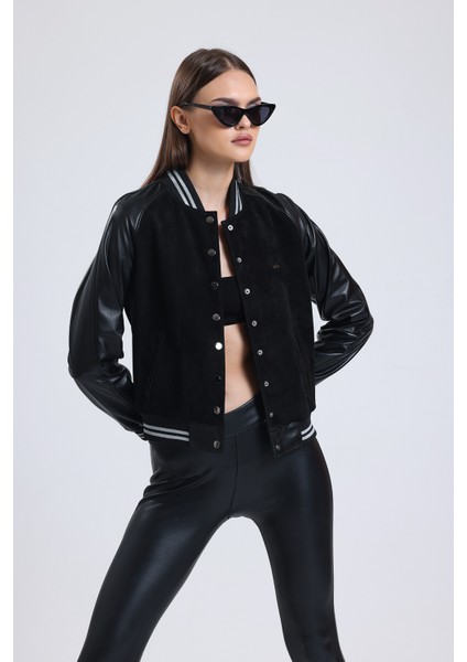 Kadın Deri Spor Mont fırsatları