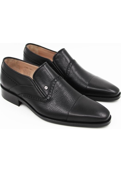 L6402-482 Erkek Klasik Ayakkabı - Siyah