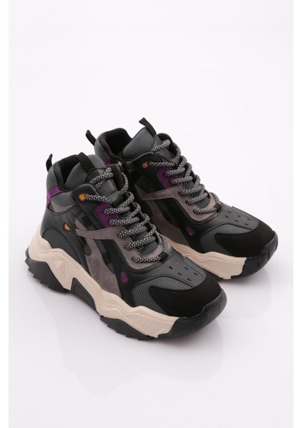 6580 Kadin Kalin Taban Sneaker Ayakkabı