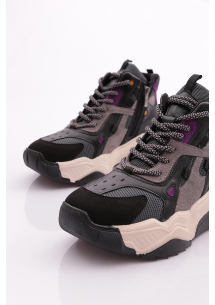 6580 Kadin Kalin Taban Sneaker Ayakkabı
