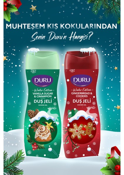 Winter Edition Gingerbread & Cookies Duş Jeli 3 x 450 ml Duş Lifi