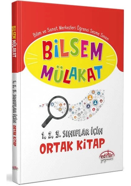 1. Sınıf BİLSEM Deneme Havuzu ve Mülakat Kitabı