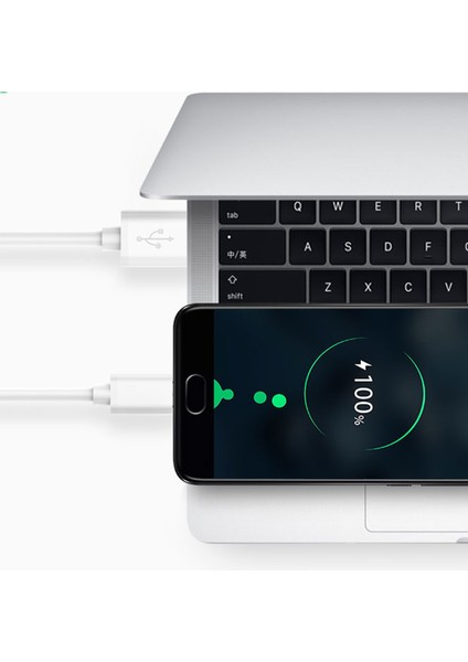 Yeni Nesil Android Cep Telefonuna Uygun Type-C Şarj Aleti Aktarım Kablosu ve Hızlı Şarj Adaptör