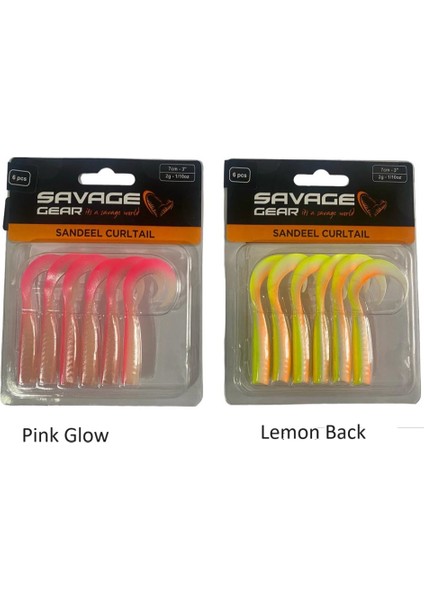 Lb Sandeel Curltail 7cm 2gr 6 Adet Silikon Yapay Yem fiyatları