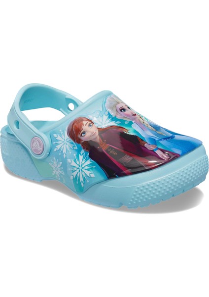 CS206804-4O9 Crocs Fldisneyfrozenııclog T &amp;ccedil;ocuk Terlik Mavi