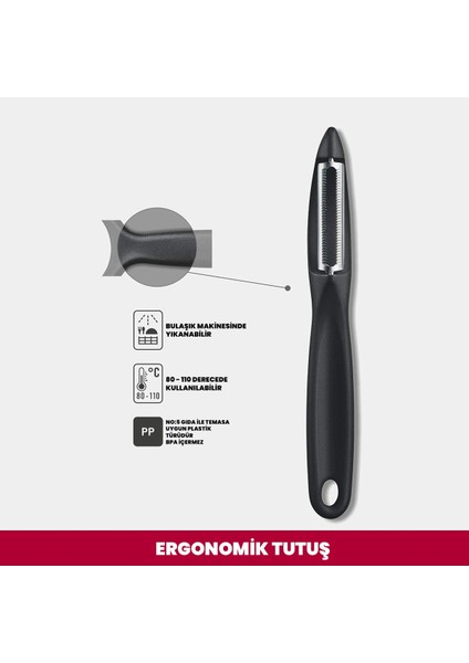 Domates Soyacağı Sebze Meyve Patates Soyacağı Soyacak Doğrayıcı (316L) Paslanmaz Çelik Bıçak