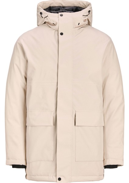 Krem Erkek Mont 12235845_JJTATE Parka