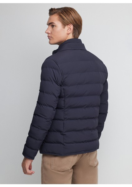 Lacivert Erkek Mont BBFW23MJC015 fırsatları
