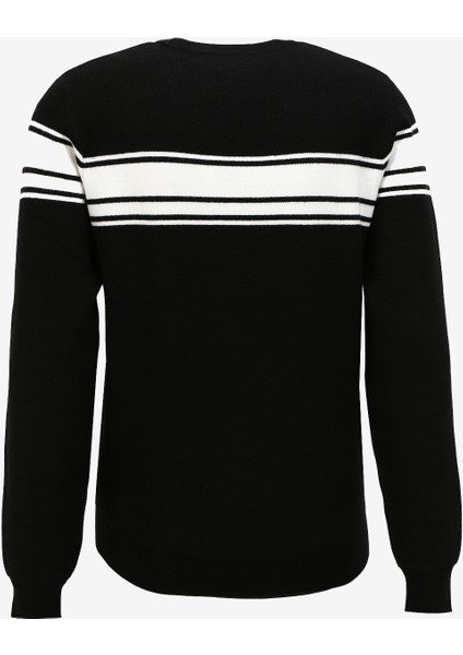 Yarım Balıkçı Yaka Slim Fit Siyah Erkek Kazak UMA23056MA fiyatları