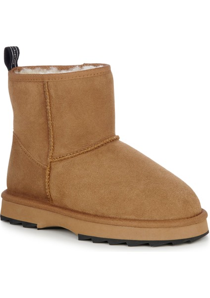 Deri Taba Kadın Bot Sharky Mini fiyatları