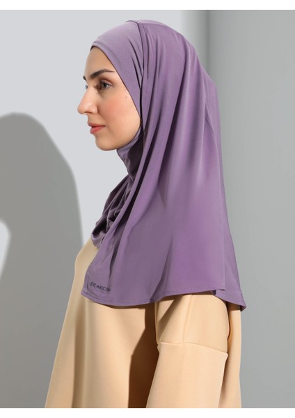 ST500-SANDY Türban Şal 18 Mürdüm- Mürdüm- Ecardin modelleri