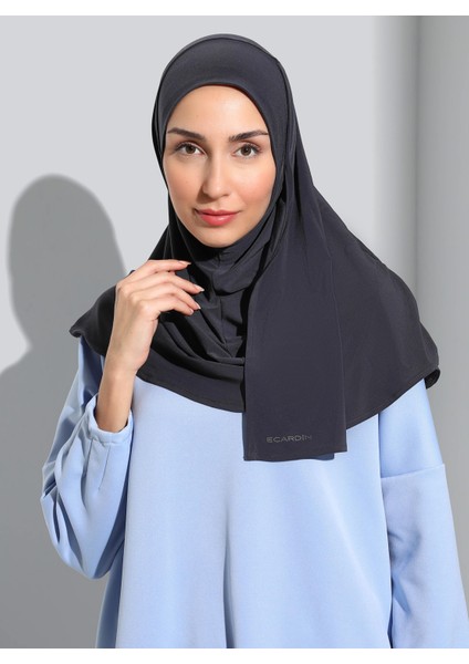 ST500-SANDY Türban Şal 48 Antrasit- Antrasit - Ecardin modelleri