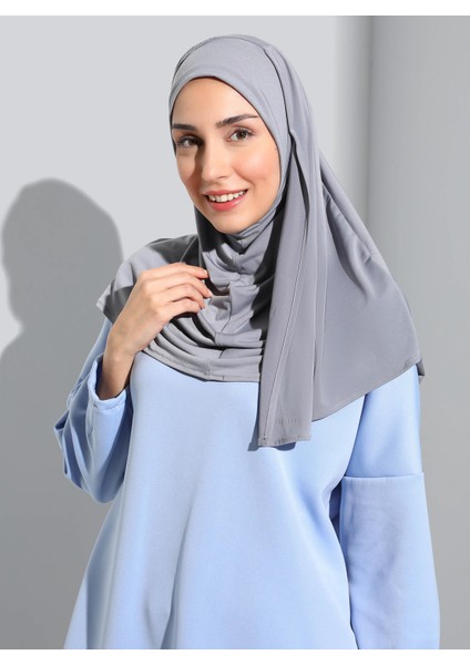ST500-SANDY Türban Şal 28 Açık Gri - Açık Gri - Ecardin fiyatları