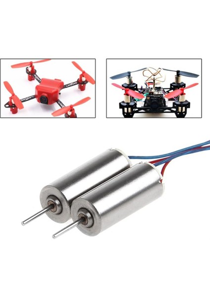 Mini Drone Motor RC 3.7V 53000 Rpm 2 Adet 12x6 mm