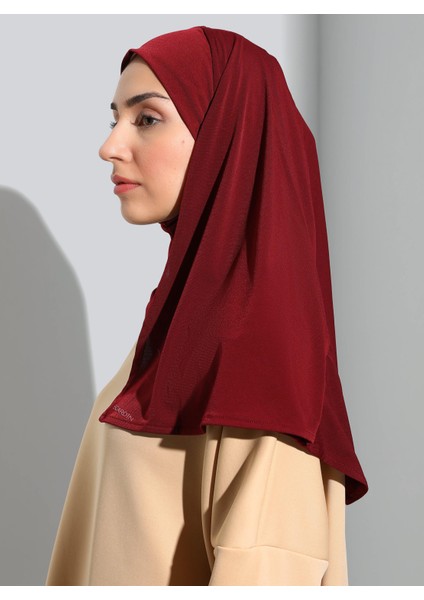 ST500-SANDY Türban Şal 06 Bordo - Bordo - Ecardin modelleri
