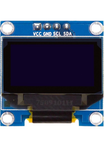 0.96 inch 4 pin Mavi I2C IIC OLED LCD Modülü