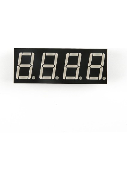 0.56 inç Kırmızı 4'lü 7-Segment Display