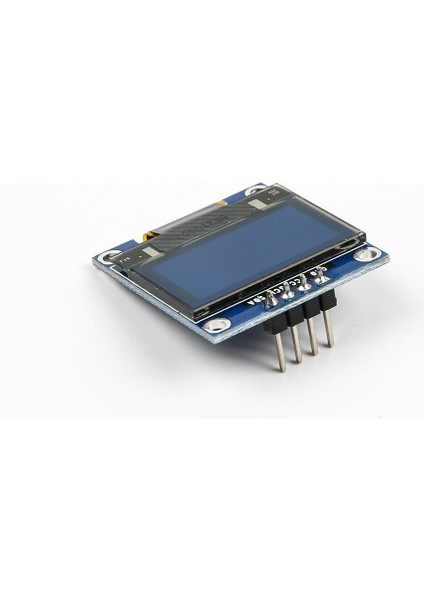 0.96 inç 4 Pinli I2C OLED LCD Modülü (Mavi)