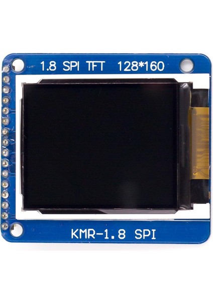 1.8 inç TFT SPI Seri Port ile Haberleşmeli LCD Ekran Modülü