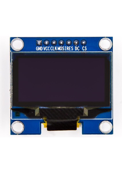 1.3 inç SPI OLED LCD Modülü + 7 Pin Header