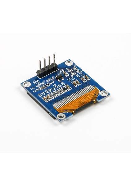 0.96 inç 4 Pinli I2C OLED LCD Modülü (Mavi)