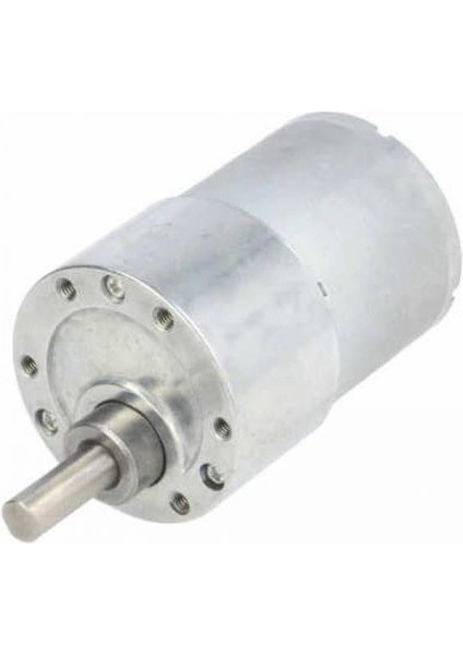 12V 100RPM 37 mm Redüktörlü DC Motor
