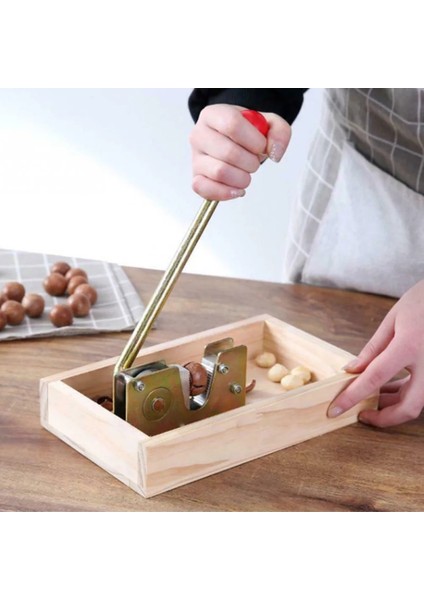 Fındıkkıran Fındık Cımbız Mutfak Ağır Macadamia Açacağı Soyma Makinesi Metal Kolu Fındık Açacağı Fındık Badem (Yurt Dışından)