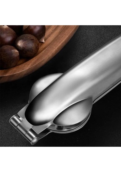 03 304 Paslanmaz Çelik Kestane Makinesi 2-In-1 Kestane Fındık Kesici Ceviz Pense Fındık Kraker Sheller Kestane Açacağı Mutfak Aletleri (Yurt Dışından) indirimleri