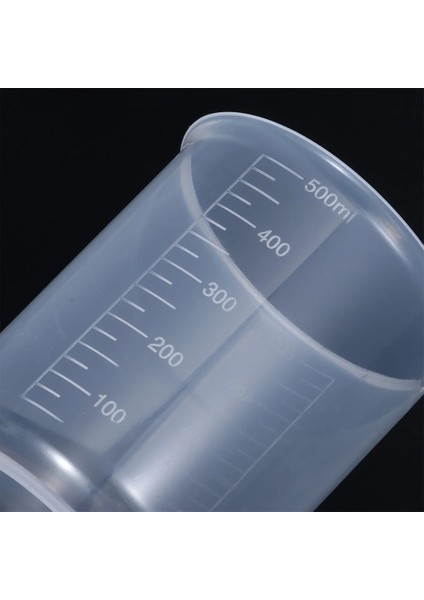 4 Adet Bir Set 4 Adet Plastik Ölçüm Kabı Laboratuvar Kabı Mezun Bardak Su Ölçekli Şişe Mutfak Pişirme Malzemeleri Ölçüm Aracı (Yurt Dışından)