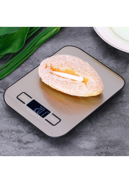 Siyah 10KG 5/10KG Mutfak Terazisi Paslanmaz Çelik Taşınabilir Gıda Terazisi LED Elektronik Terazi Takı Pişirme Ağırlığı Dijital Terazi (Yurt Dışından) fırsatları