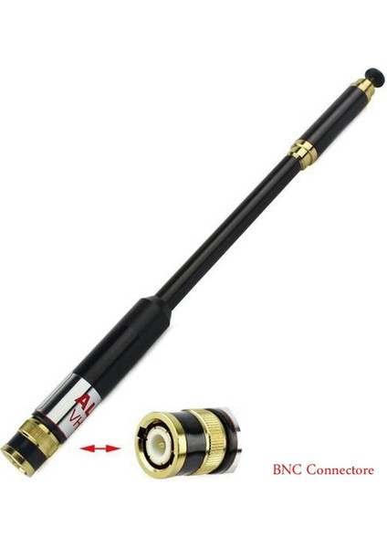 Bnc Pryme AL800 Sma-F Dişi/sma Erkek/bnc 144/430MHZ Dual Band AL-800 Kenwood Yaesu Baofeng Radyo Için Yüksek Kazançlı Teleskopik Anten (Yurt Dışından) fırsatları