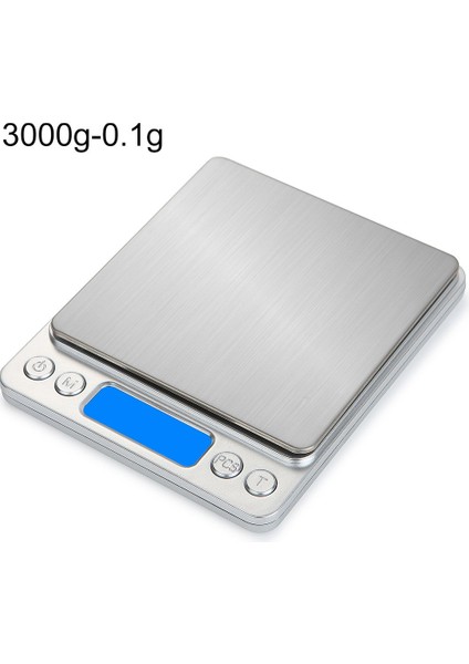 Dijital Mutfak Terazisi USB Şarj 3kg/0.1g Mini Gıda Terazisi Elektrikli Pişirme Terazisi Su Geçirmez Dijital Terazi LCD Ekran (Yurt Dışından)