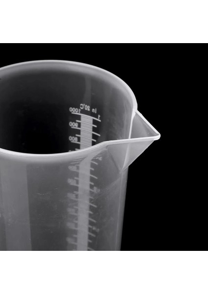 Şeffaf D Mutfak Pişirme Ölçme Kabı Süt Sıvı Un Dereceli Ölçü Sürahisi Anti Sızıntı Plastik Su Dökün Bira Sürahi Kapaklı/kapaksız (Yurt Dışından)
