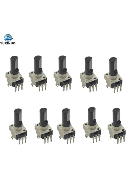 10 Adet Yedek Güç Potansiyometre Ses Anahtarı Yaesu FT-1802 1807 FT1802 FT1807 FT1900 FT1907R FT2600 FT2800 Mobil Radyo (Yurt Dışından)