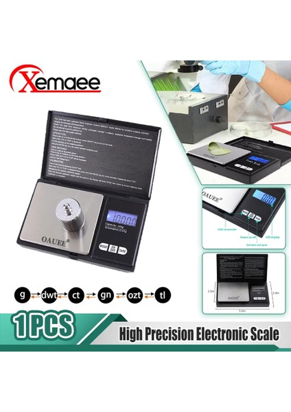 0.1G-500G Yüksek Hassasiyetli Mutfak Terazisi Paslanmaz Çelik Dijital Takı Ölçeği Dijital Cep Ölçeği Altın Gram Denge Tartı Taşınabilir (Yurt Dışından) fiyatları