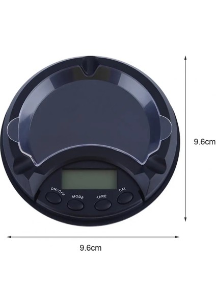Siyah Küllük Şekli Yüksek Hassasiyetli Elektronik Terazi Taşınabilir Dijital Ekran Takı Ölçeği Küçük Nesne Elektronik Terazi (Yurt Dışından) fiyatları