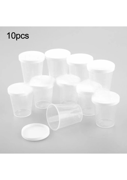 2 Adet 100 ml 10 Adet 30 ml Ilaç Ölçüm Ölçü Bardak Beyaz Kapaklı Kapaklı Şeffaf Konteyner Şeffaf Mezun Ölçüm Kabı Sıvı Tutucu (Yurt Dışından) indirimleri