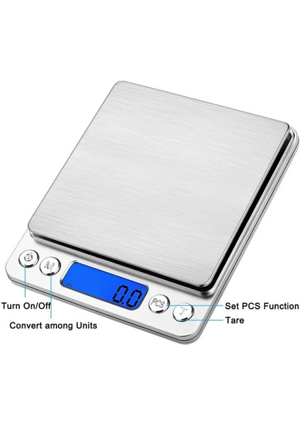 2 kg 0.1g Dijital Hassas Terazi Mini Terazi Gıda Mutfak Terazisi Akıllı Elektronik LED Dijital Ağırlık Dengesi Terazi Bascula Cocina (Yurt Dışından) fiyatları