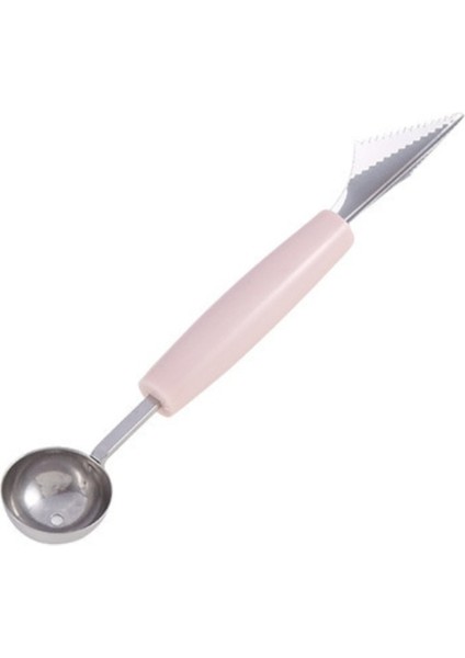 Pembe Karpuz Kaşığı Meyve Oyma Bıçağı Dondurma Kazma Kepçe Karpuz Dilimleme Kesici Kepçe Dıy Soğuk Yemekleri Araçlar Dilimleme Kesici (Yurt Dışından)