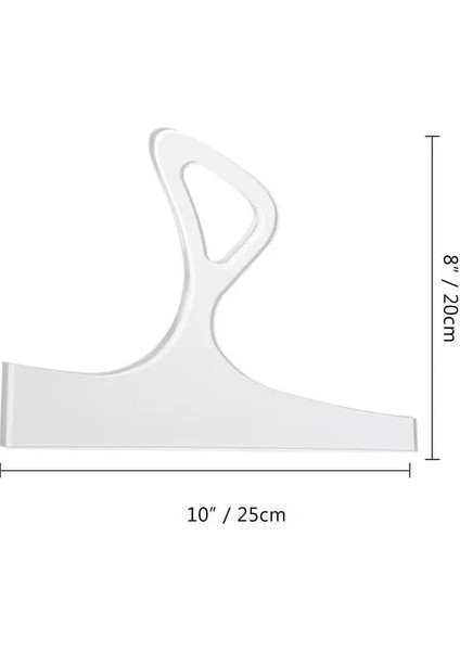 Stil 2 Akrilik Kesme Şablonu Şeffaf Saplı Kesme Tahtası Yönlendirici Şablonları Ağaç Işleme Izleme Şablonları Kesim Kılavuzu Araçları 3 Stil (Yurt Dışından)