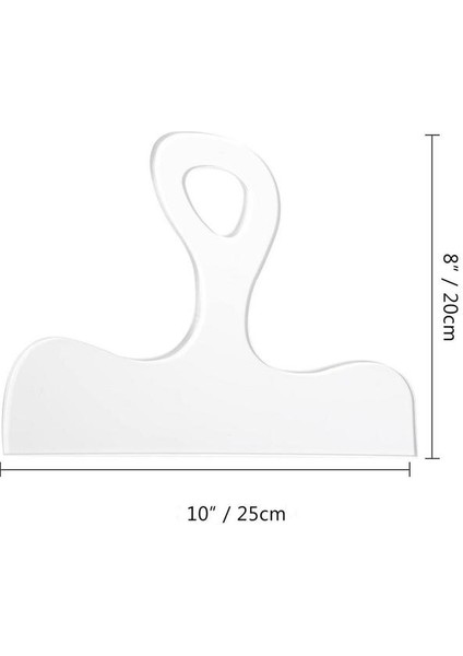 Stil 3 Akrilik Kesme Tahtası Şablonu Şeffaf Saplı Kesme Tahtası Yönlendirici Şablonları Açılı Kıvrımlı/üçgen/düz Ağaç Işleme Yönlendiricisi (Yurt Dışından)