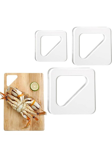 Stil 3 Akrilik Kesme Tahtası Şablonu Şeffaf Saplı Kesme Tahtası Yönlendirici Şablonları Açılı Kıvrımlı/üçgen/düz Ağaç Işleme Yönlendiricisi (Yurt Dışından) fiyatları