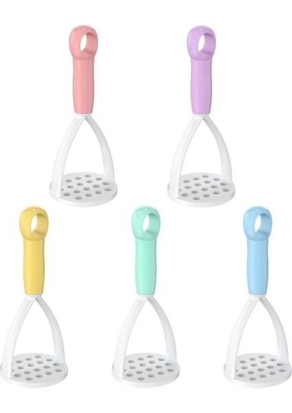 Mor Patates Ezici Soyucu Patates Kırıcı Meyve Sebze Aracı Mutfak Gadget Plastik Malzeme Mutfak Pişirme Için 5 Renk (Yurt Dışından) fiyatları
