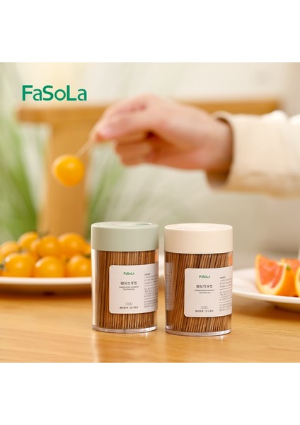 Fasola 2 Kutu Kömürleşmiş Bambu Ahşap Kürdan 1000 Sayısı Diş Temizleme Dentiscalprum Şeffaf Plastik Saklama Kutusu (Yurt Dışından)