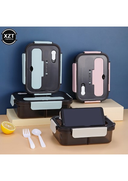Bej 1500 ml Taşınabilir Yemek Kabı Çocuklar Için Gıda Konteyner Depolama Yalıtımlı Yemek Kabı Bento Kutusu Japon Aperatif Kutusu Kahvaltı Kutuları (Yurt Dışından)