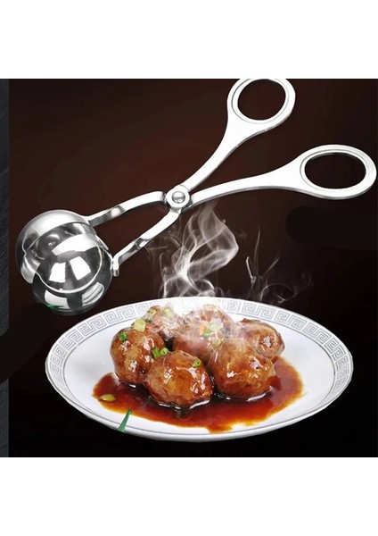 Paslanmaz Çelik S 1 Takım Köfte Makinesi Balık Topu Karides Topu Yuvarlak Pirinç Topu Makinesi Paslanmaz Çelik Temizlemesi Kolay Mutfak Aletleri (Yurt Dışından) indirimleri