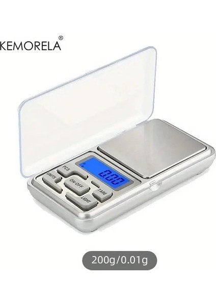 C Kemorela 1 Adet 500G Mini Cep Dijital Terazi Yüksek Hassasiyetli Elektronik Tartı Takı Için Altın Gümüş Dengesi (Yurt Dışından)