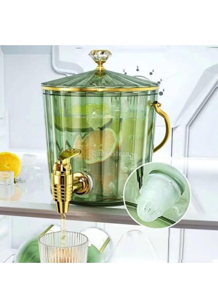 Temizle 2l Içecek Dispenseri Sızdırmaz Tıkaçlı Suyu Parti Buzdolabı Içecek Limonata Dispenseri Kovası Için Mühürlü (Yurt Dışından) fırsatları