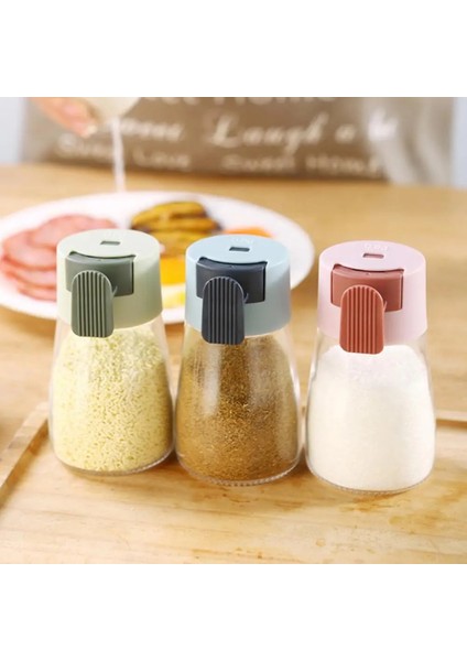 Pembe Dayanıklı Baharat Dispenseri Toz Geçirmez Baharat Şişesi Neme Dayanıklı Yaygın Olarak Kullanılan Kantitatif Baharat Kavanoz Çeşni Kabı (Yurt Dışından) fiyatları